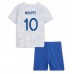 Billige Frankrike Kylian Mbappe #10 Bortetrøye Barn VM 2022 Kortermet (+ korte bukser)